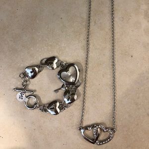 Necklace and watch set